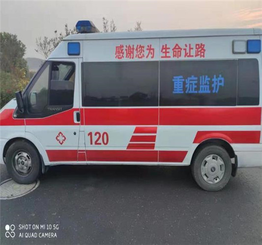 闽清救护车出租服务案例3